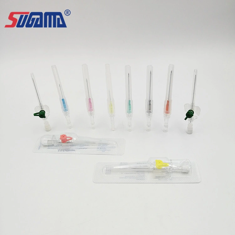 Disposable Safety Butterfly Type IV Cannula with Injection Port From China Factory