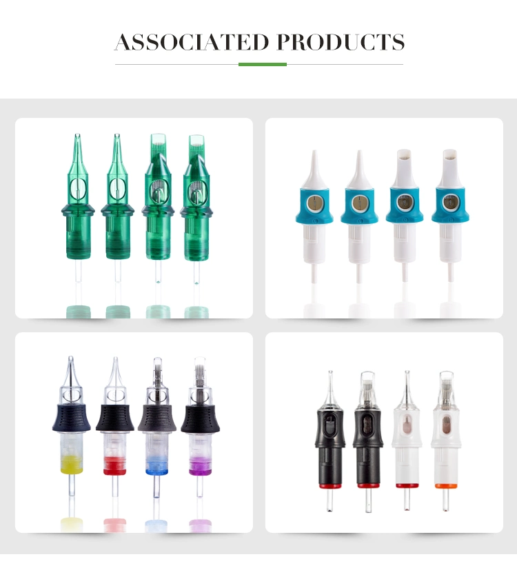 12-RS Series Disposable Tattoo Needles Cartridges Tattoo Grip Cartridge