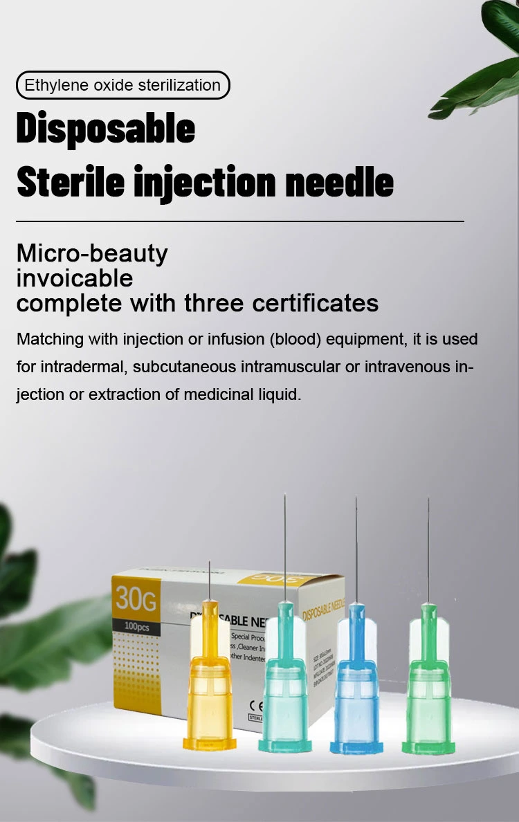 Beauty Needle Series Disposable Mesotherapy Needle Antiage Mesotheraty Needles 30g for Injection
