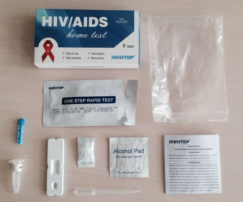 Rapid Std Testing Anti-HIV 1+2 Rapid Test One Step HIV Rapid Test Kits