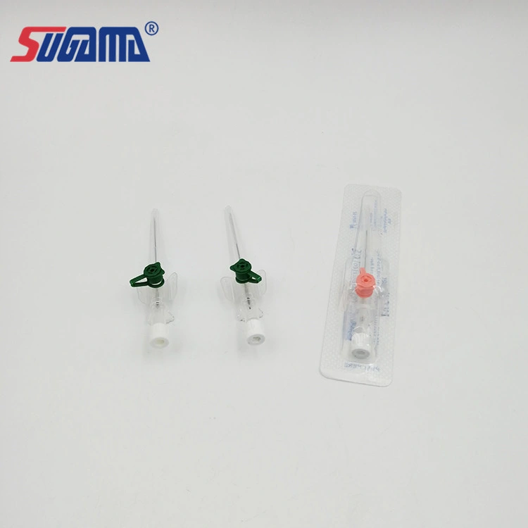 Disposable Safety Butterfly Type IV Cannula with Injection Port From China Factory