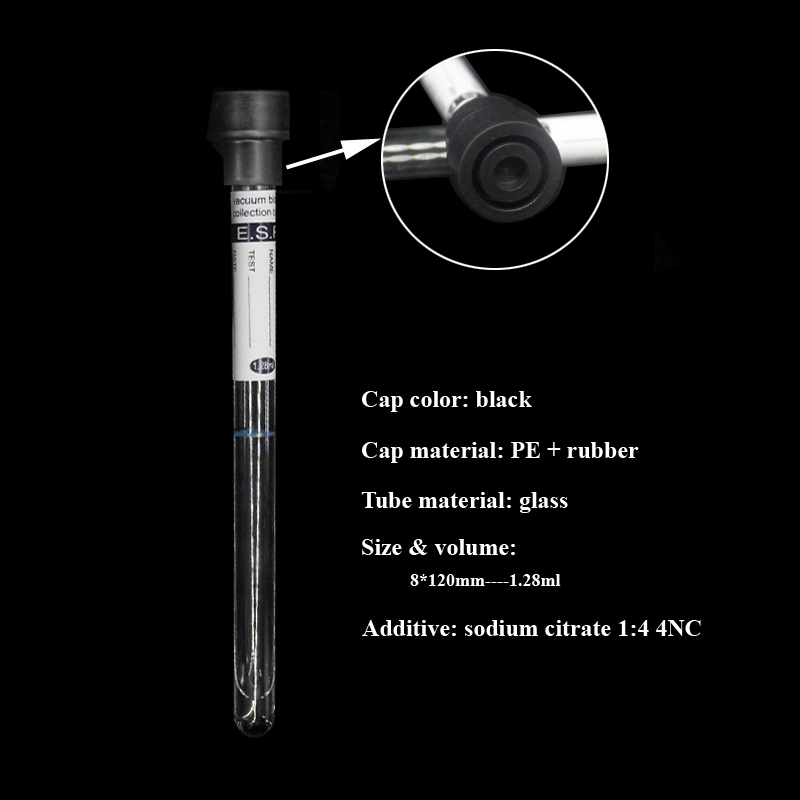 13*75mm ESR Tube Vacuum Glass Blood Collection Tube