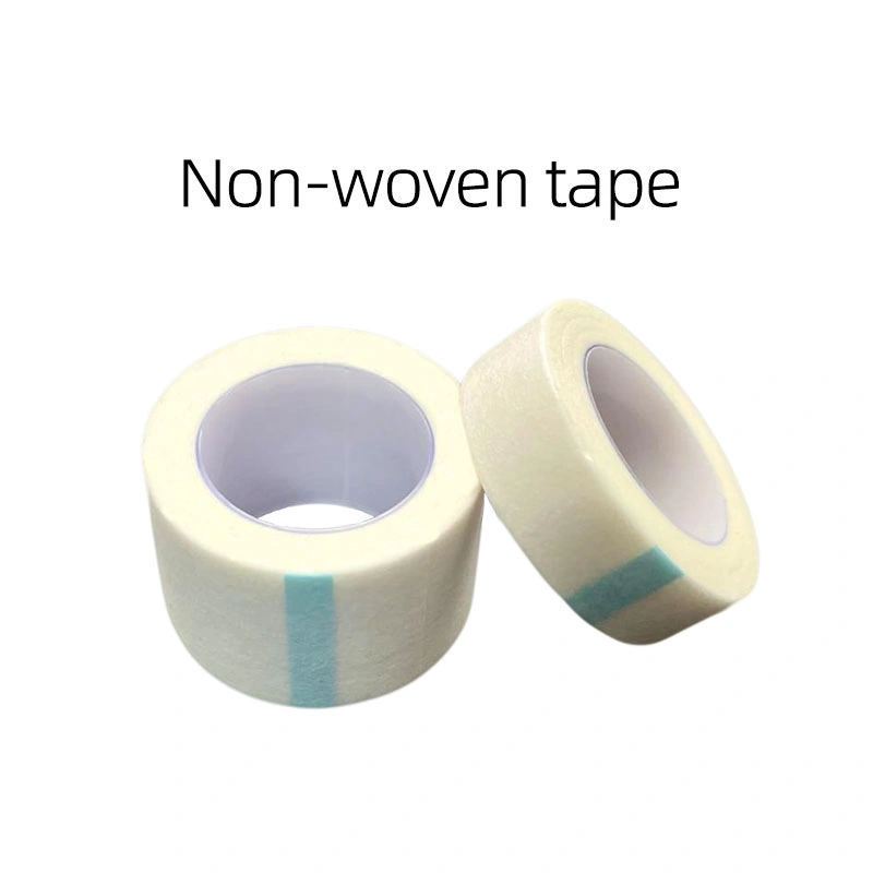 Microporous Medical Tape Adhesive Bandage, Hypoallergenic Self-Adhesive Roll, Paper Tape, PE Non-Woven Tape