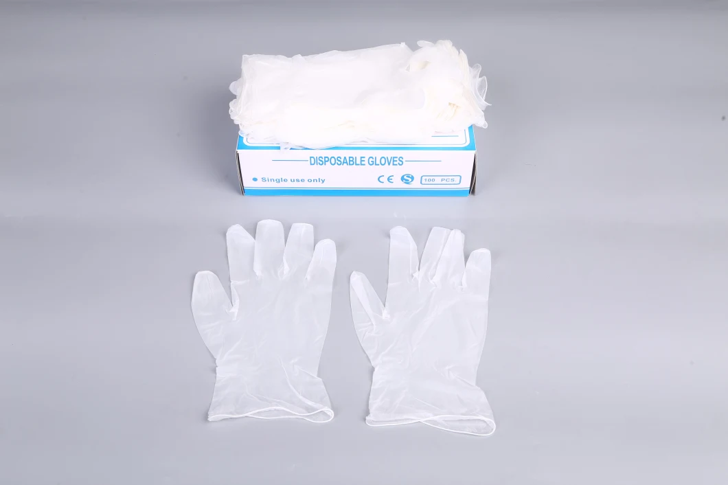 PVC Gloves Disposable Vinyl Medical Examination Household Gloves