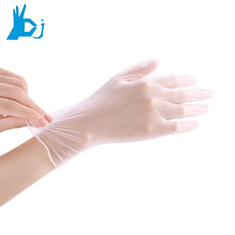 100 Disposable Blue Medical Blended Nitrile Gloves for Doctor′s Surgical Examination Non-Sterile