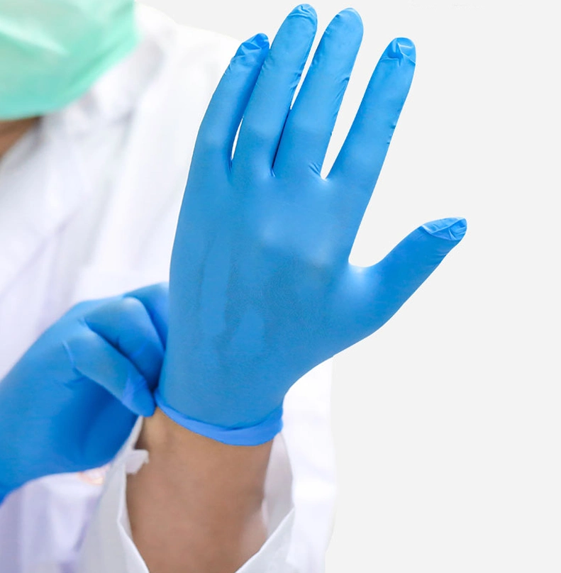 Disposable Medical/Non-Medical Nitrile Examination Gloves with CE