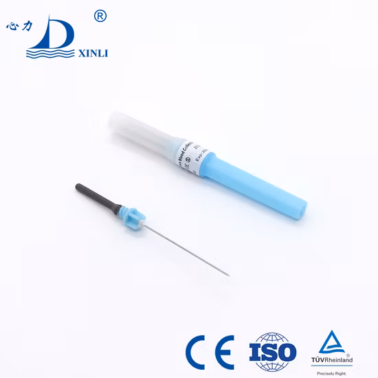 Einweg-Mehrprobenstift Typ Flashback-Sicherheits-Blutentnahmenadel für Bluttestbehälter, Probenhalter mit 18–30 g Ceiso510K