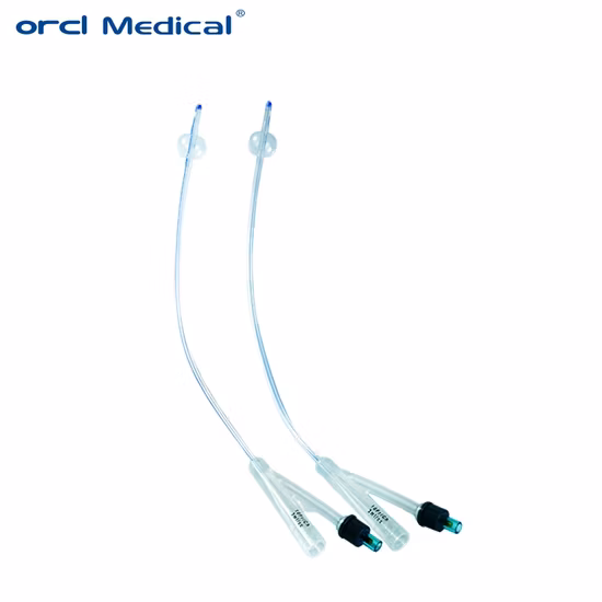 Sterile Saugkatheter aus Silikon für Männer, intermittierender weiblicher Foley-Pädiatrie-Einweg-Harnkatheter